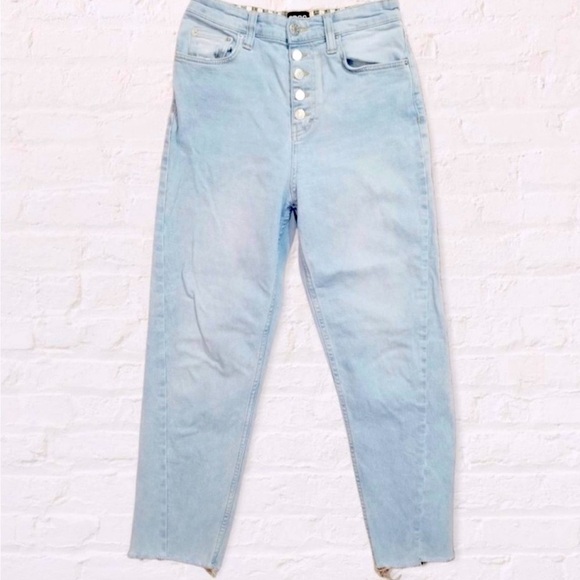 BDG for Urban Outfitters Girlfriend Button Fly Detail Jeans size 28 - Picture 1 of 9